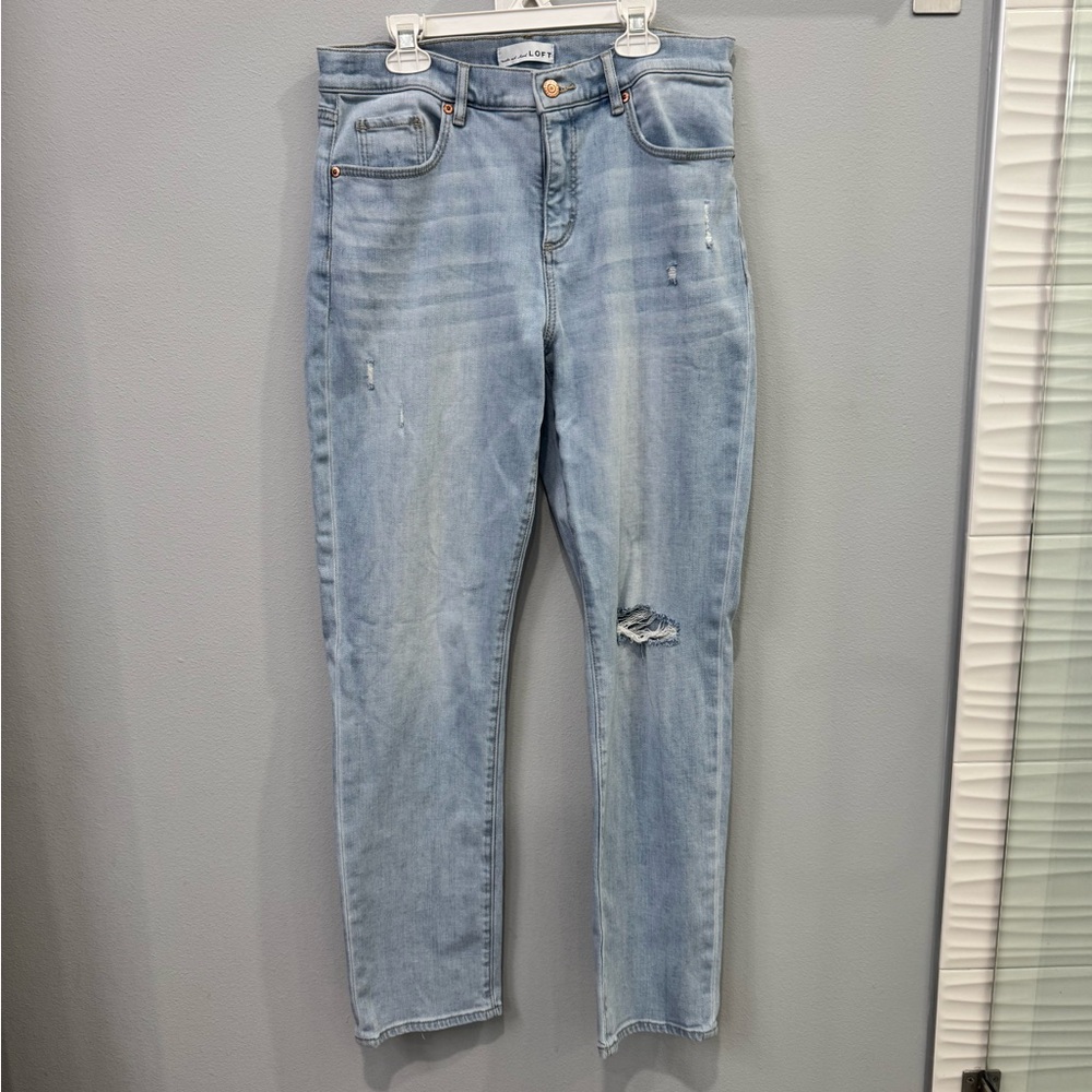 LOFT Light Blue Straight Leg Jeans